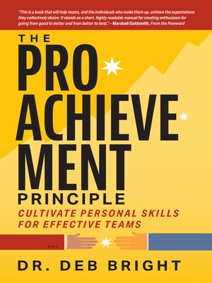 cover image of The Pro-Achievement Principle